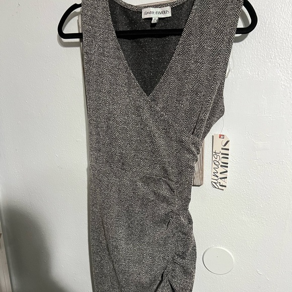 Dresses & Skirts - Grey Tweed Dress